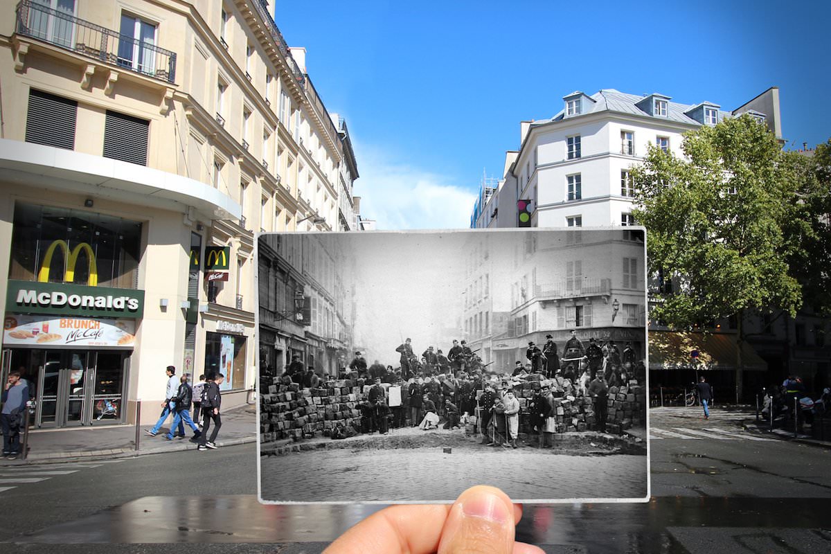 Rue du Faubourg-du-Temple, 1871