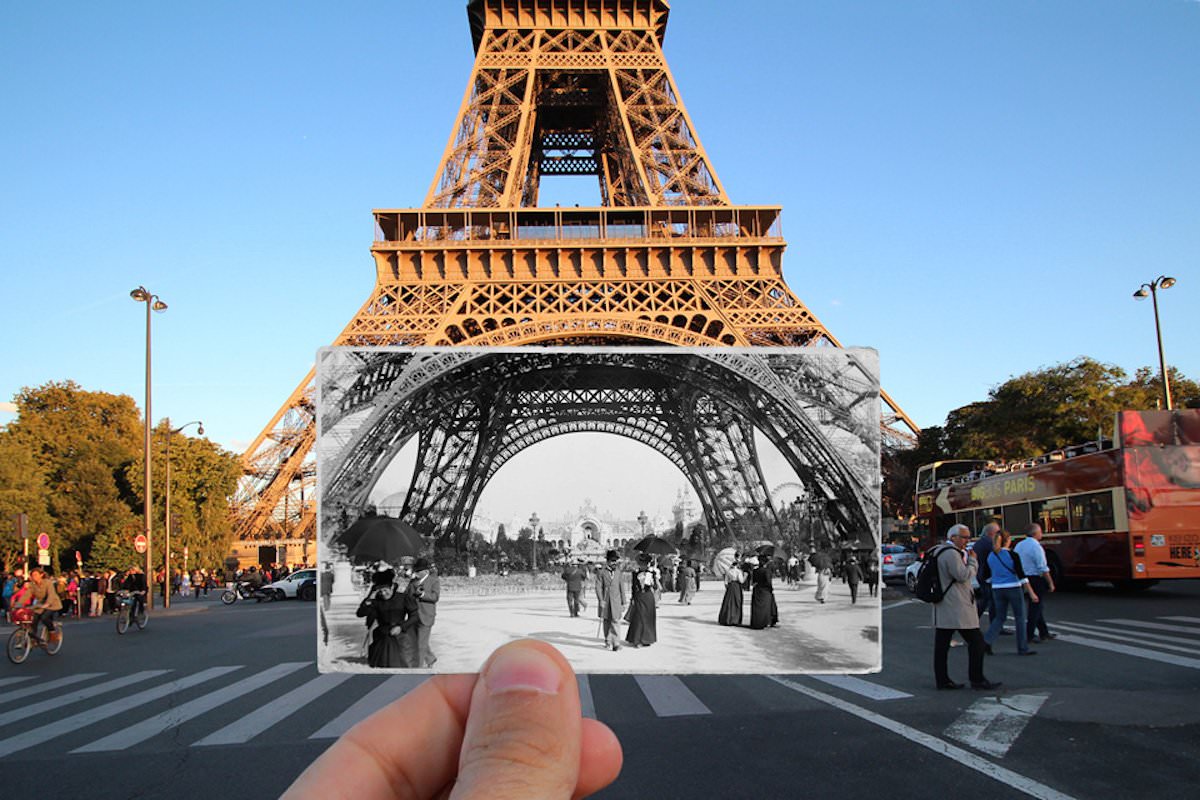 Eiffel Tower, 1900