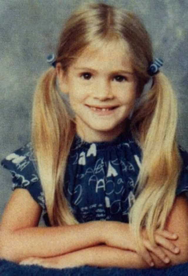 Julia Roberts, when she was seven years old