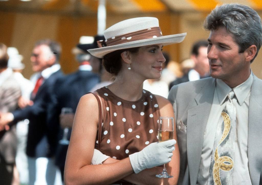 Julia Roberts with Richard Gere, 1990