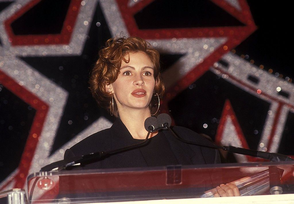 Julia Roberts at the NATO Convention, 1991