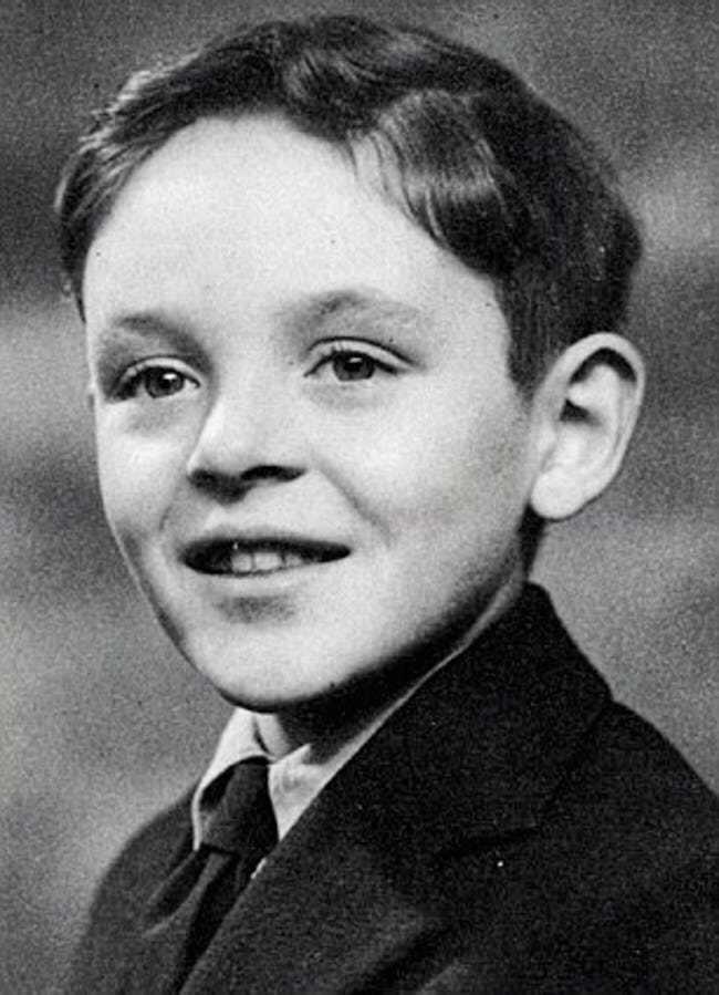 Anthony Hopkins when he was seven years old