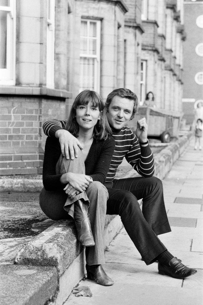 Anthony Hopkins with Diana Rigg, 1972