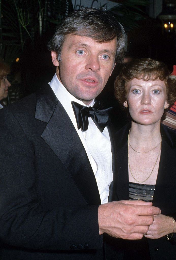 Anthony Hopkins with his wife, 1979