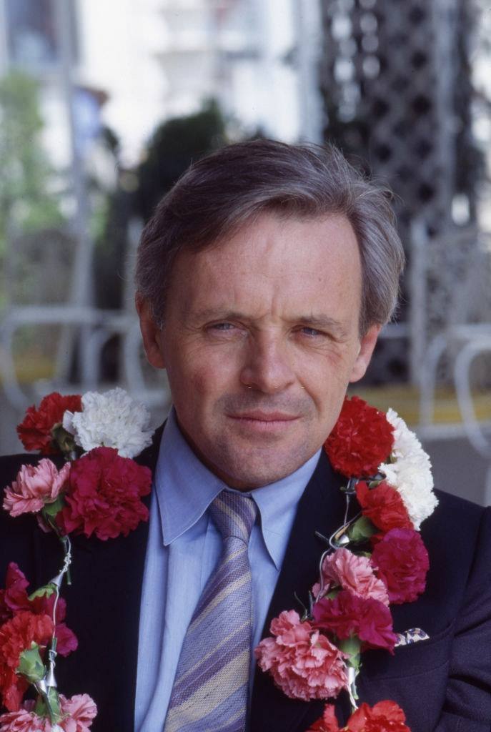 Anthony Hopkins at the Cannes Film Festiva, 1984