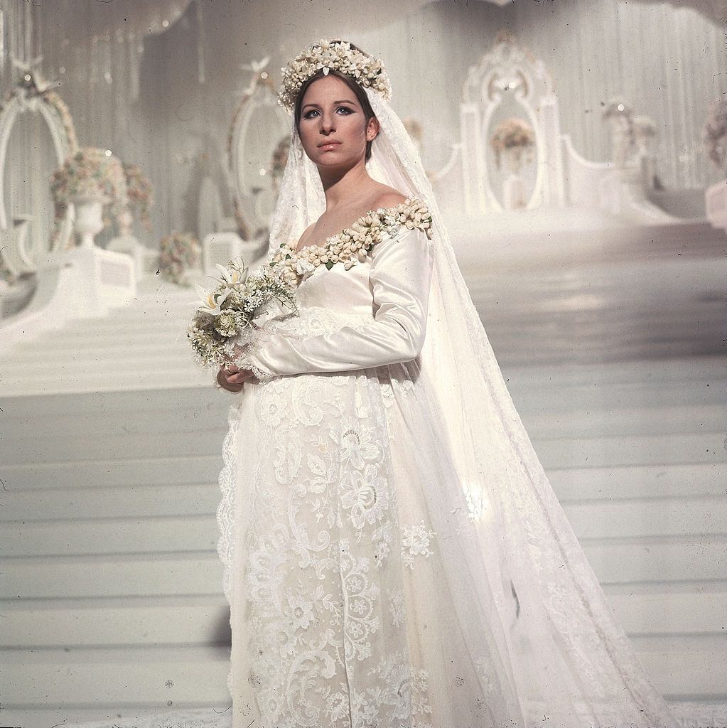 Barbra Streisand as Fanny Brice in the movie 'Funny Girl', 1968