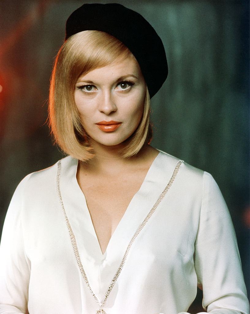 Faye Dunaway on the set of 'Bonnie and Clyde', 1967
