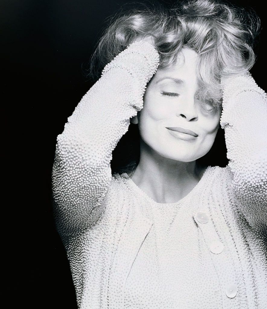 Faye Dunaway Gathering Her Hair