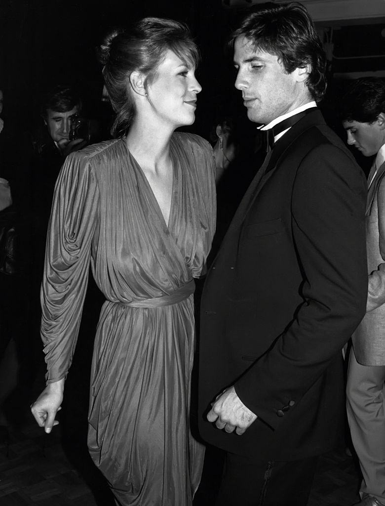 Jamie Lee Curtis with Hart Bochner. 1981