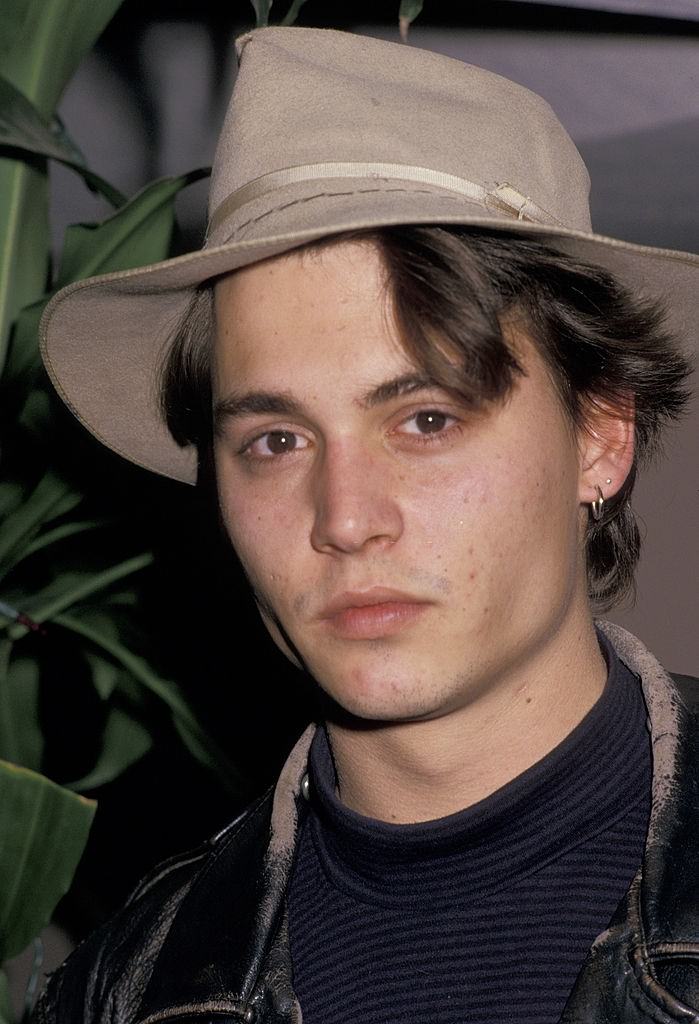 Johnny Depp at the Sherman Oaks Galleria in Sherman Oaks, 1987