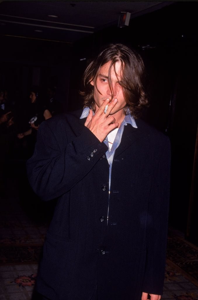 Johnny Depp during the 7th Annual Spirit Awards ceremony, 1992
