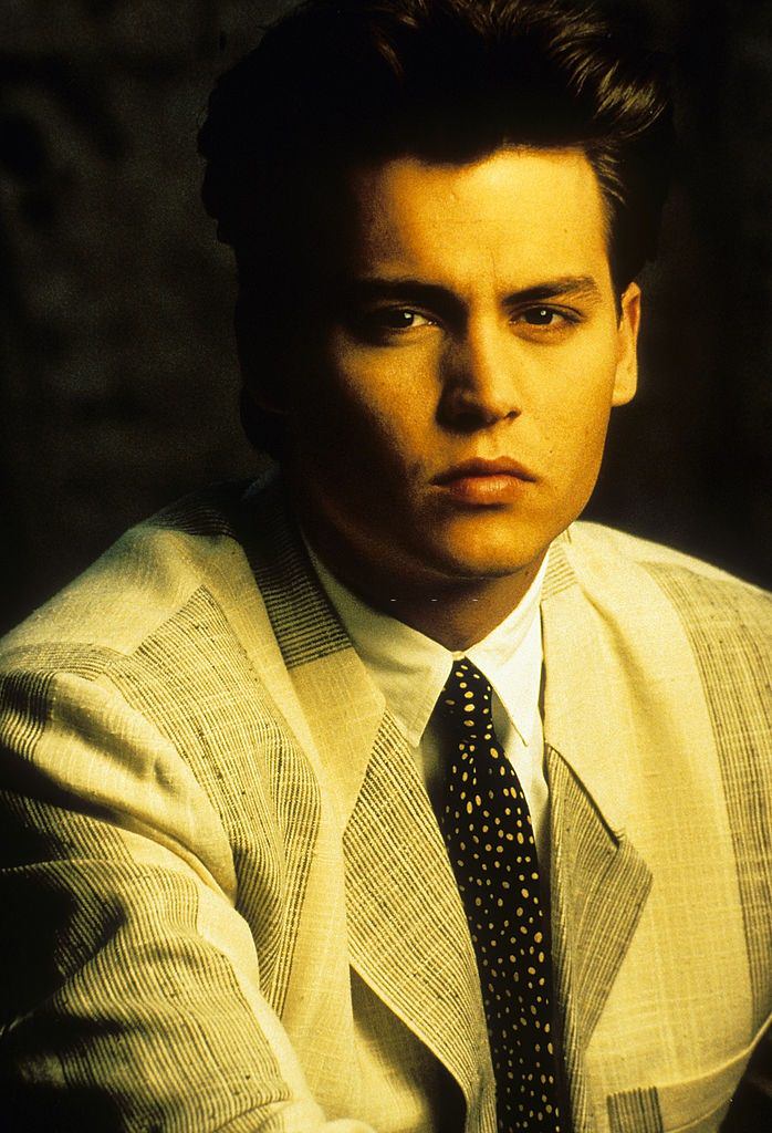 Johnny Depp in a publicity portrait from the television series '21 Jump Street', 1987