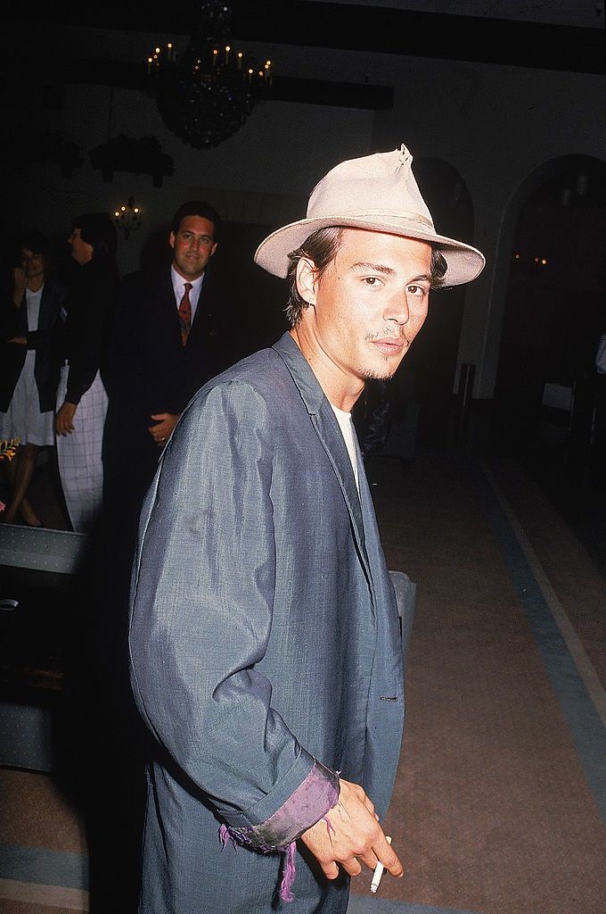 Young Johnny Depp, 1988