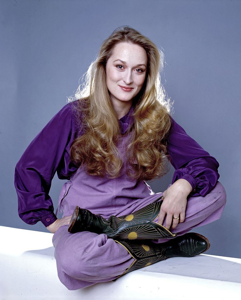Meryl Streep during a photoshoot, 1979