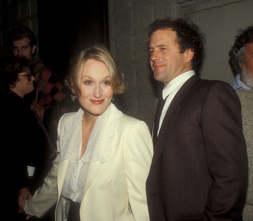 Meryl Streep with her husband Don Gummer during "Silkwood" Premiere
