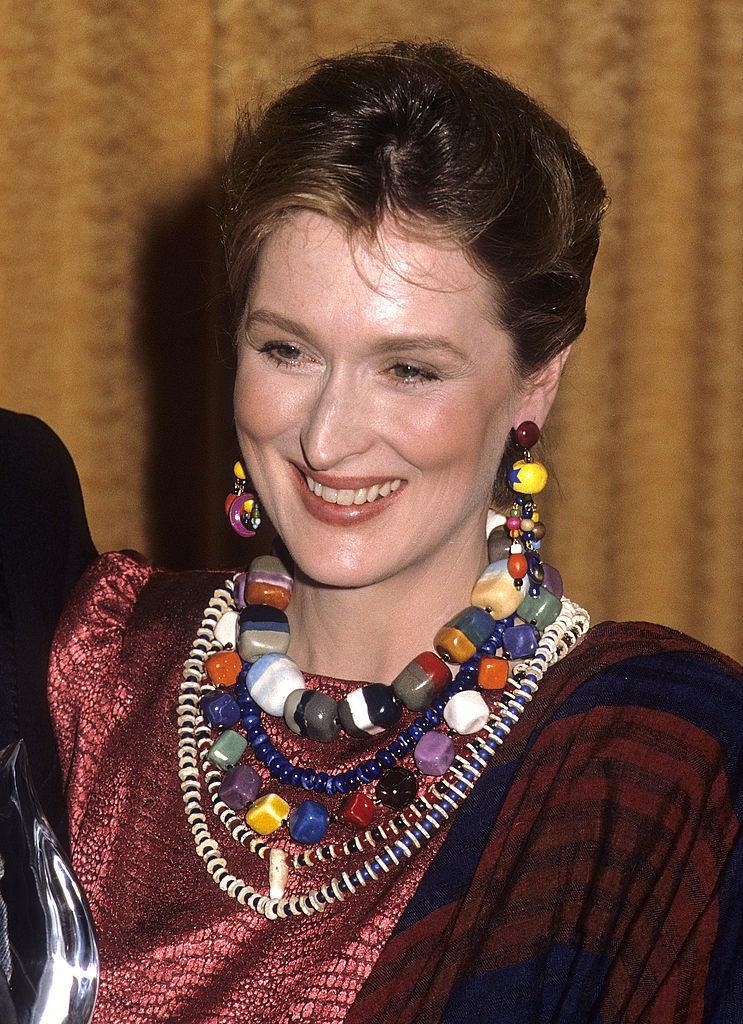 Meryl Streep at 12th Annual People's Choice Awards on March 11, 1986