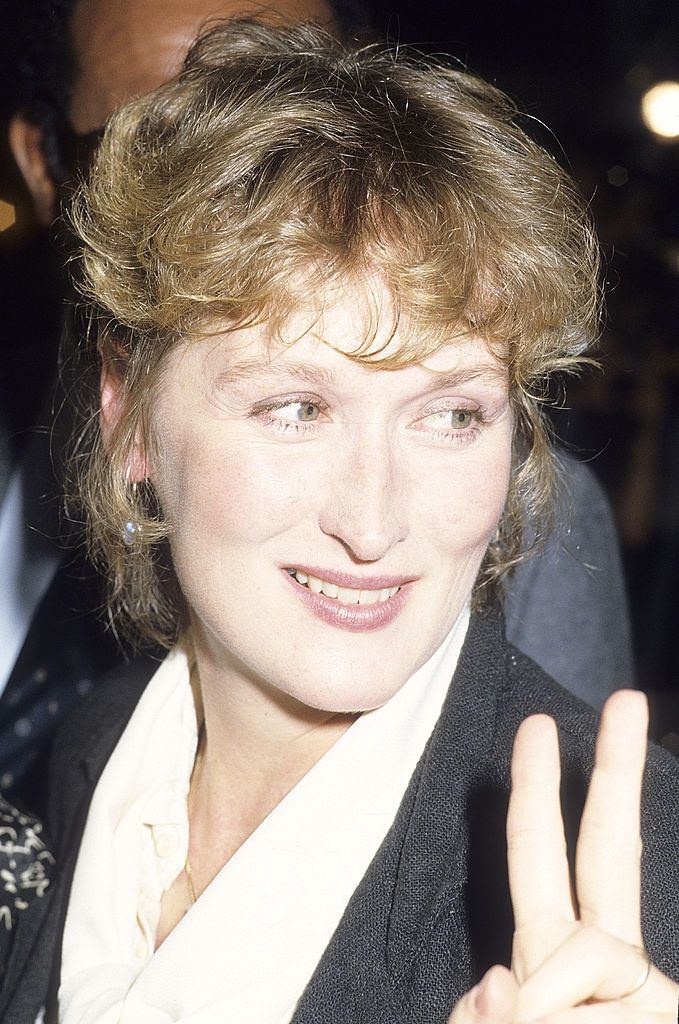 Meryl Streep at the Project Vote Smart Cocktail Reception Benefit on September 24, 1986