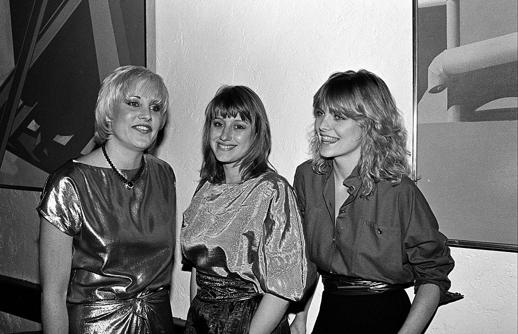 Michelle Pfeiffer with Lorna Luft and Alison Price