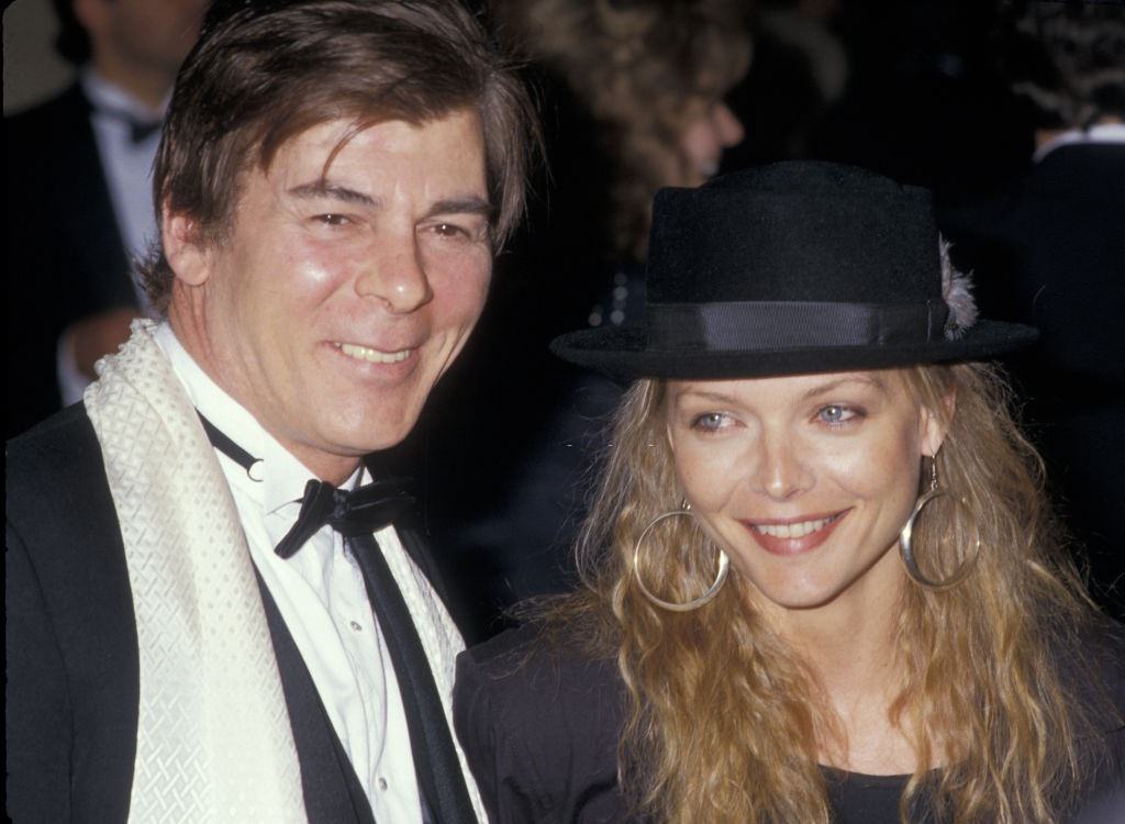 Michelle Pfeiffer with Ed Limato, 1987