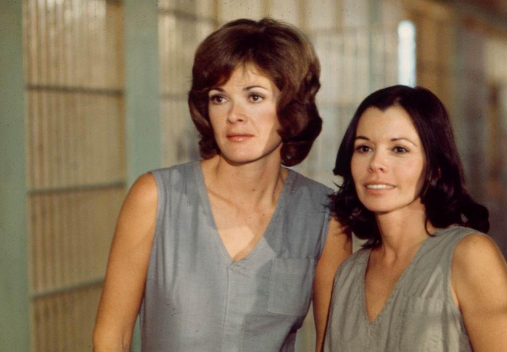 Neile Adams with Jessica Walter, 1972