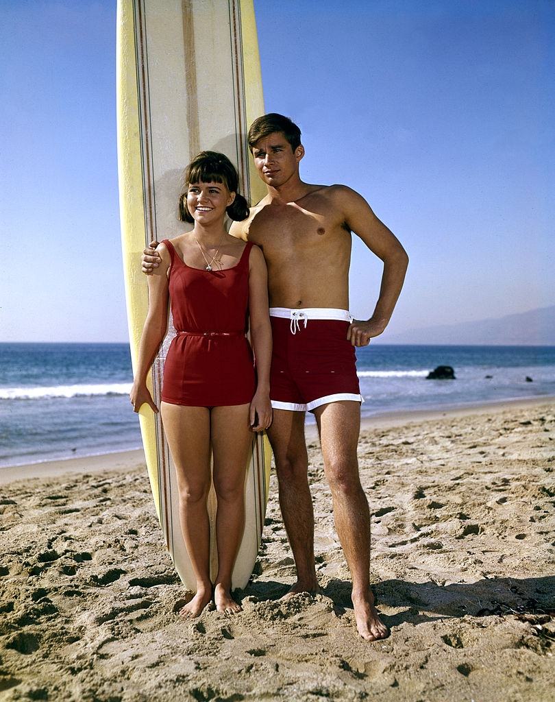 Sally Field during making of Gidget, 1965