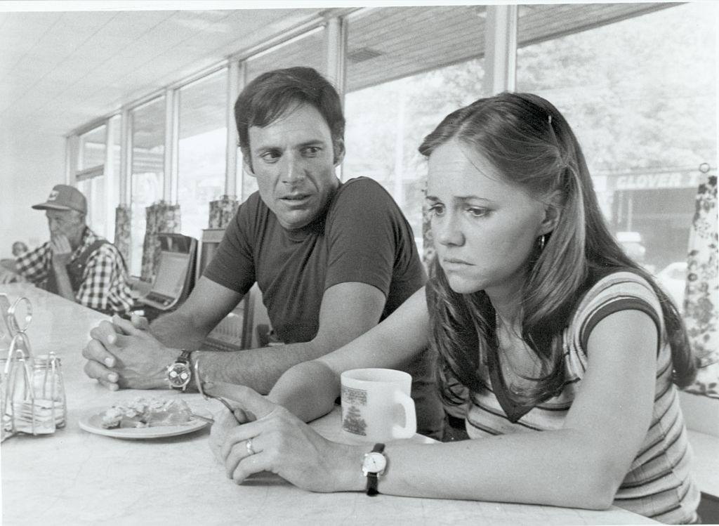 Sally Field with Ron Leibman in "Norma Rae", 1979