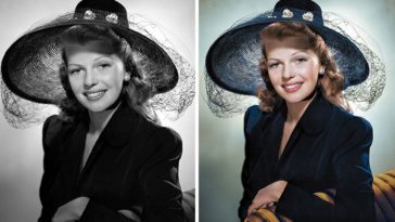 Stunning Colorized Photos Of Classical Hollywood Stars That Bring The Past To Vivid Life