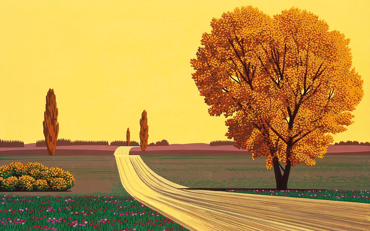 Dazzling Colorful Paintings By Hiroshi Nagai That Illustrate 80s City Pop A...
