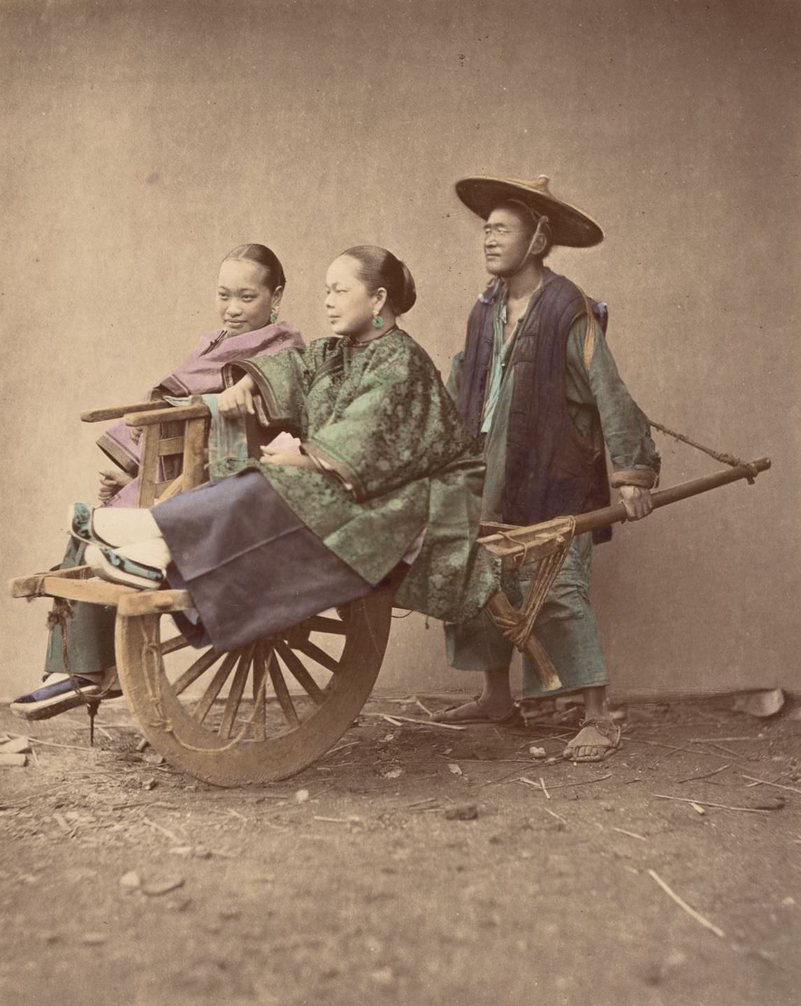 Spectacular Hand-Colored Portraits Of Mid-1870s Chinese People