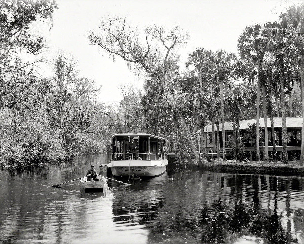 Princess Issena at Tomoka landing, Ormond, Florida, 1899