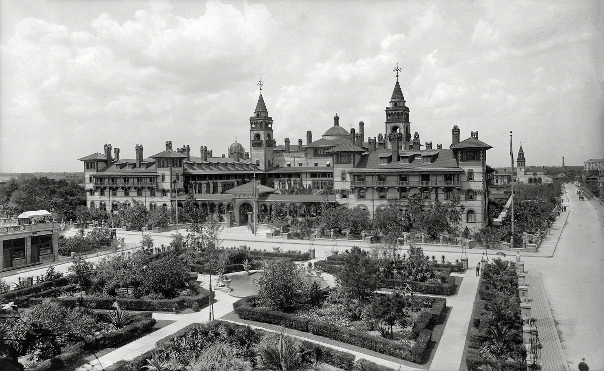 Ponce de Leon Hotel, St. Augustine, Florida, circa 1897