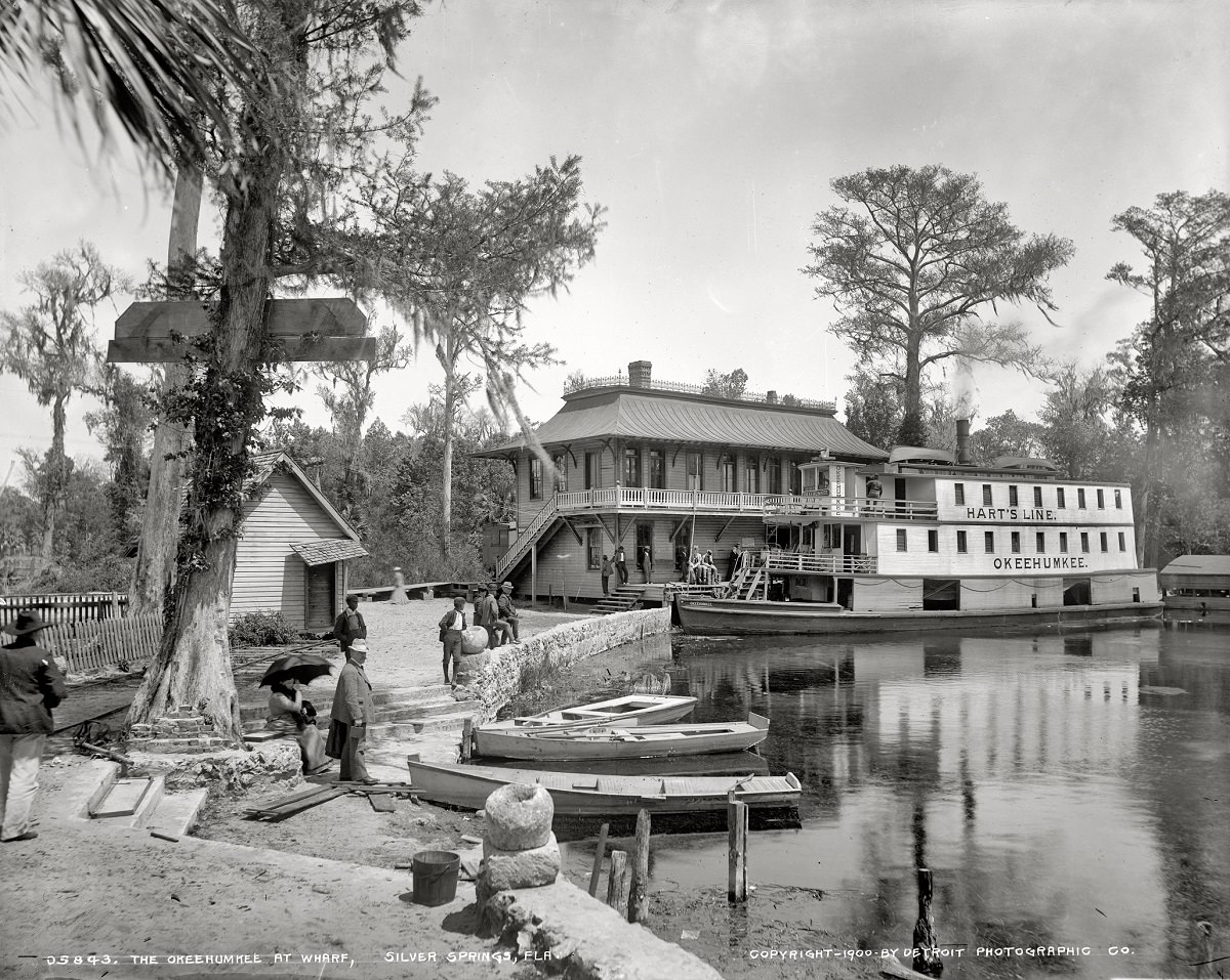 Silver Springs, Florida, circa 1899