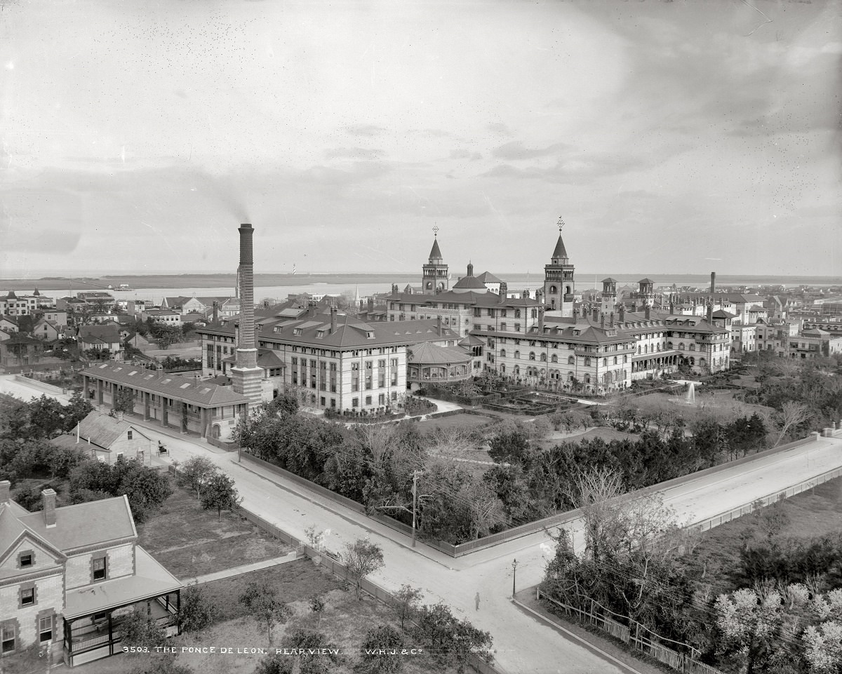 The Ponce de Leon Hotel, St. Augustine, Florida, circa 1890s