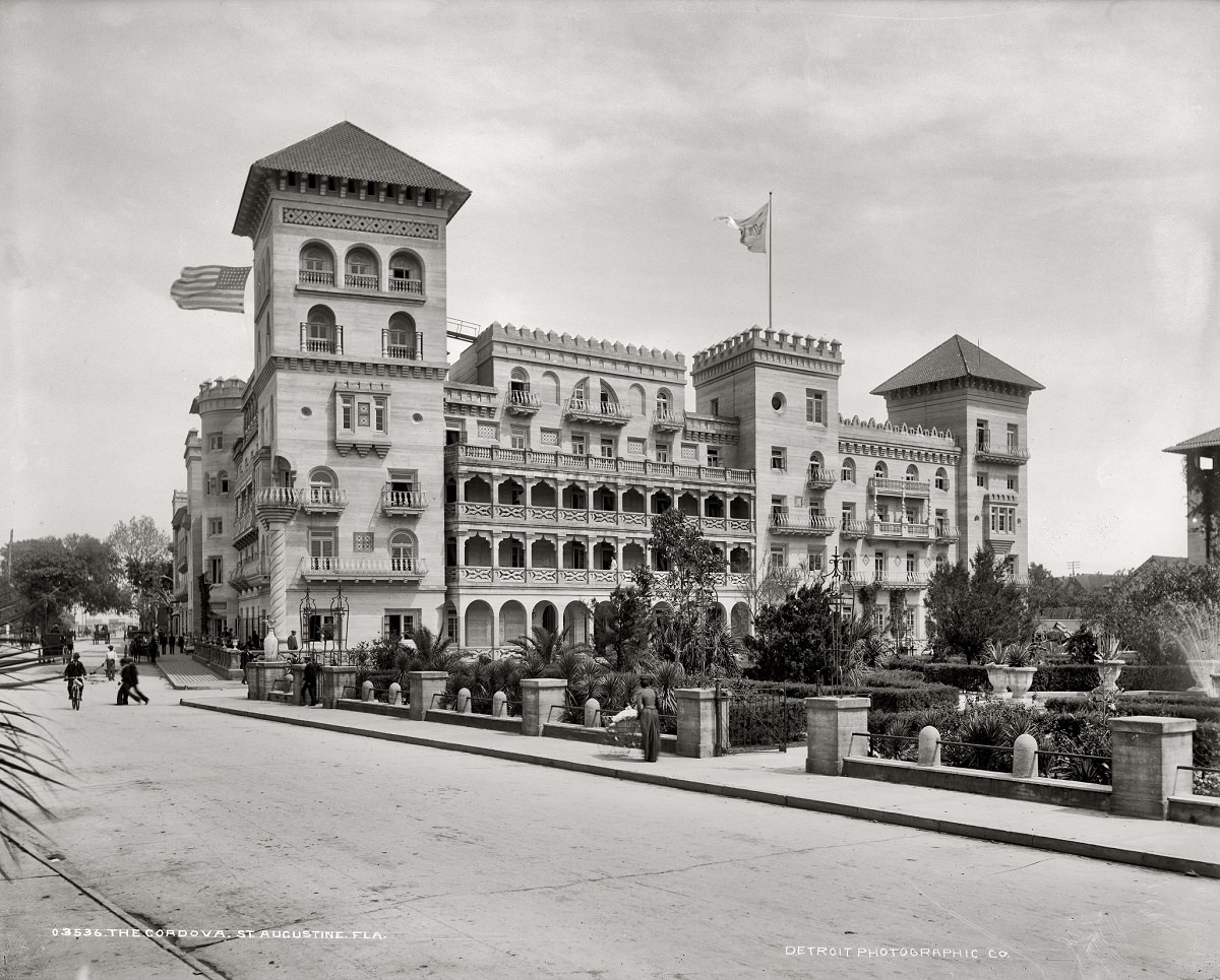 Cordova Hotel, St. Augustine, Florida circa 1891