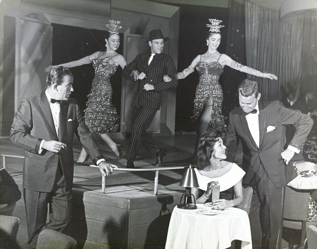 The Copa Girls perform in Las Vegas Sands Casino, November 1959.