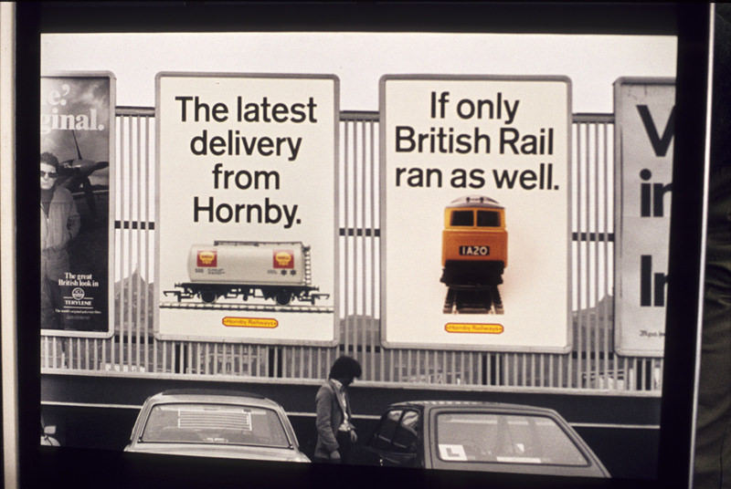 Advertisement by a Graphic Design student displayed in the degree show at Manchester Polytechnic’s Faculty of Art and Design in 1978.