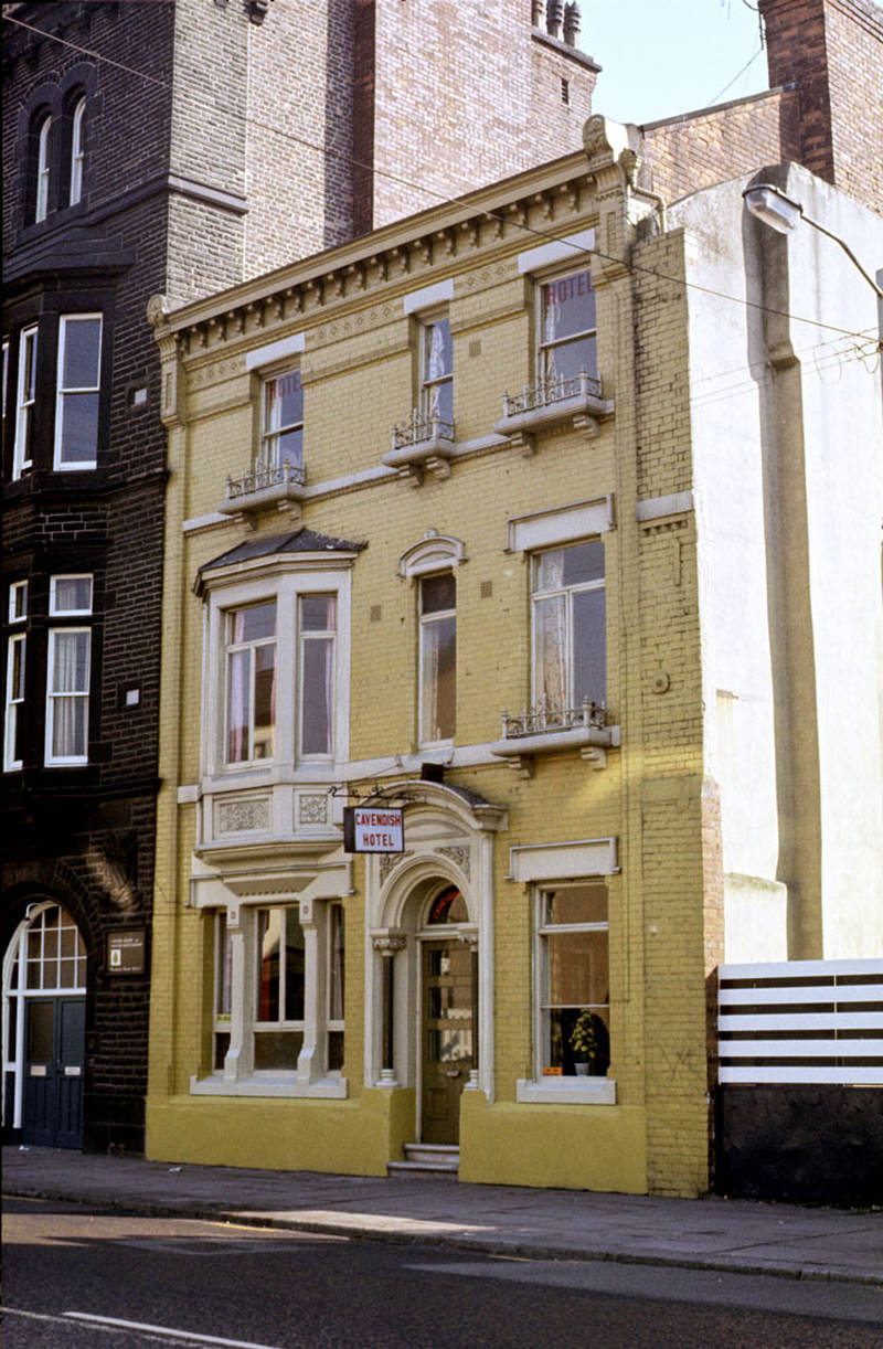 The Cavendish Hotel on Cavendish Street, All Saints, around 1972.