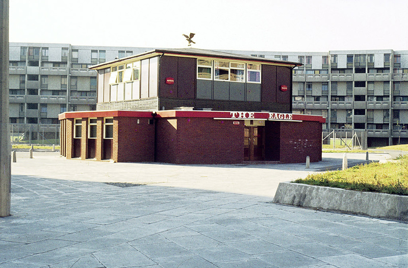 The Eagle pub on Hulme Walk, Hulme, around 1972