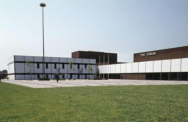 The Forum at Wythenshawe civic centre in 1975