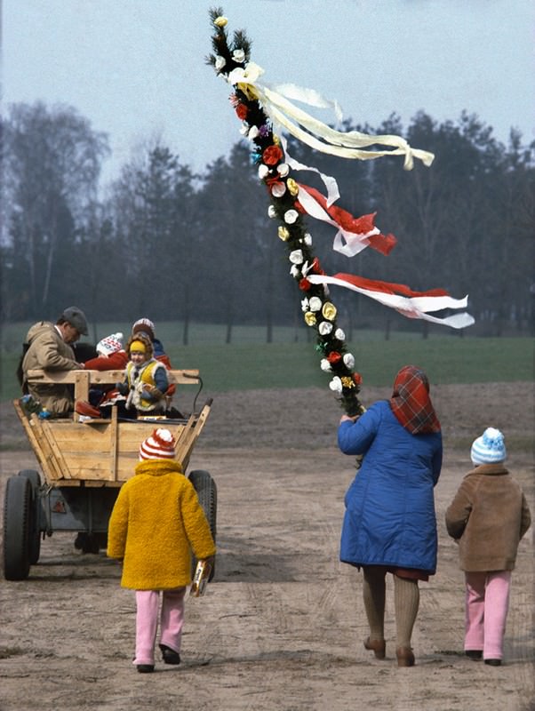 Palm Sunday, Kurpie, 1980s.