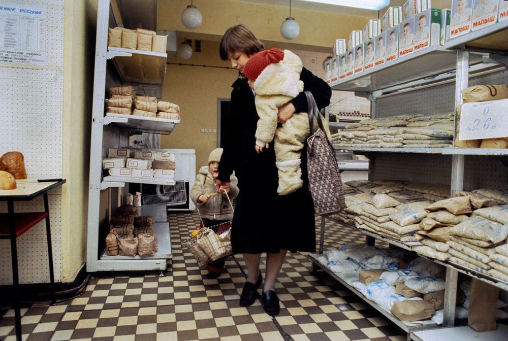 Food shop, 1982.