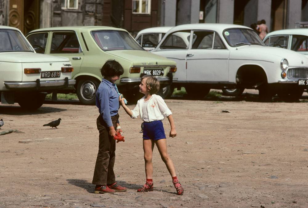 Kids with guns, Wroclaw, 1982.