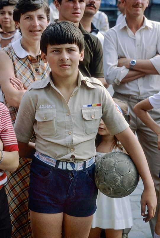 A Wroclaw boy, 1982.