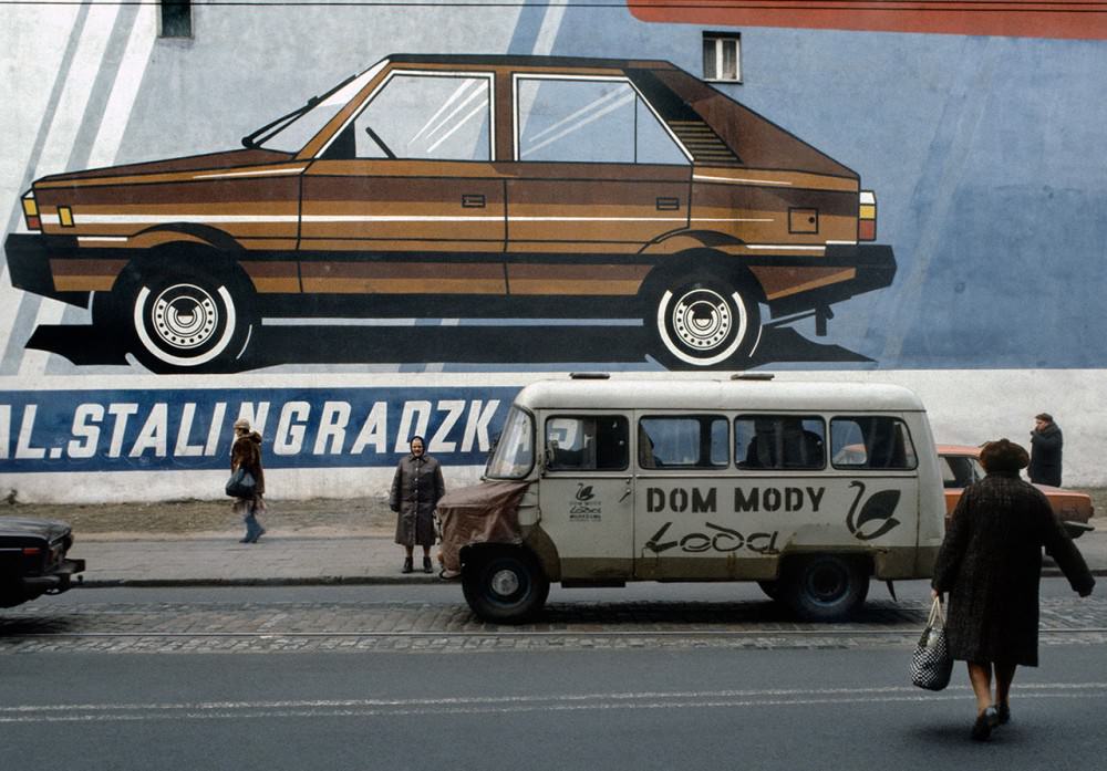 Ząbkowska Street, Warsaw, 1982.