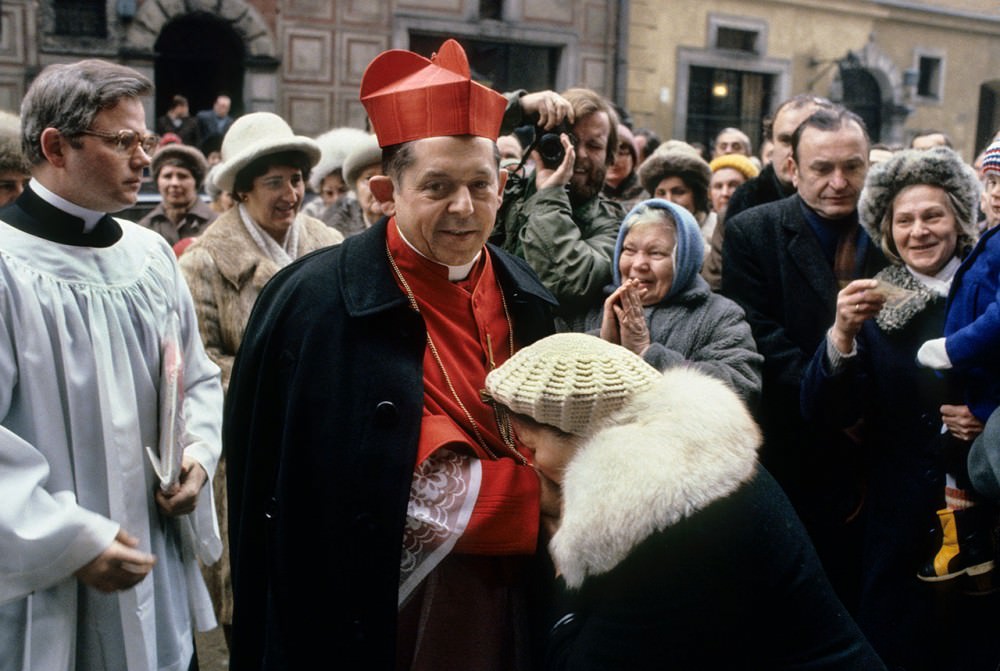 Cardinal Glemp, 1981.