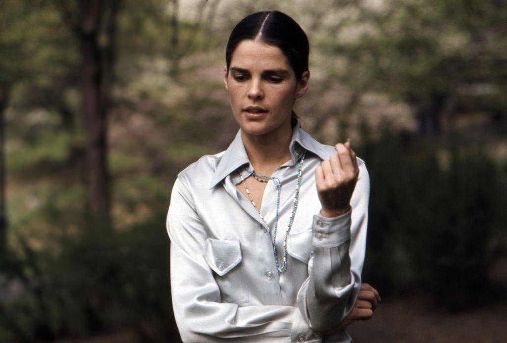 Ali McGraw poses for a portrait on March 27, 1969.