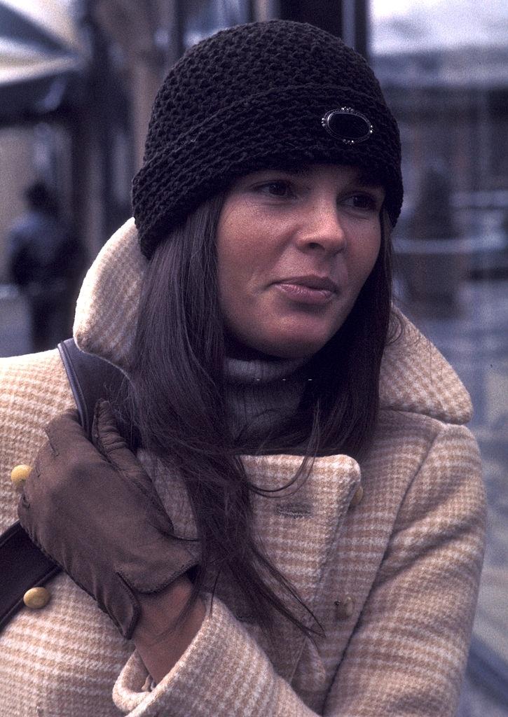 Ali MacGraw at the Sherry Netherlands Hotel, 1971.