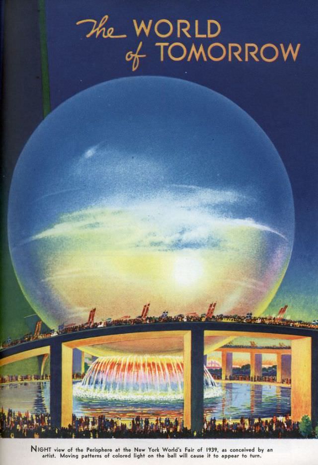 A poster for the 1939 World's Fair in New York