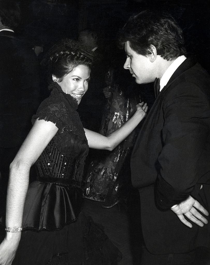 Barbi Benton dancing wtih Fred Grandy, 1980.