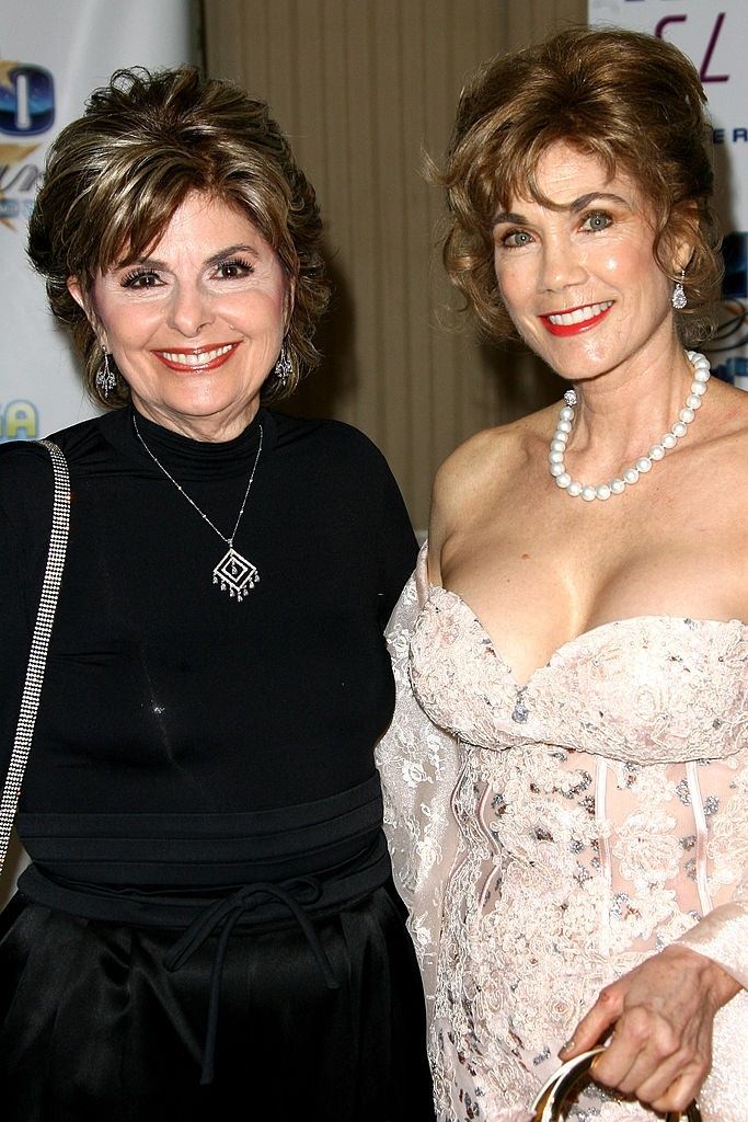 Barbi Benton with Gloria Allred at the Norby Walters' 24nd annual Night, 2014.